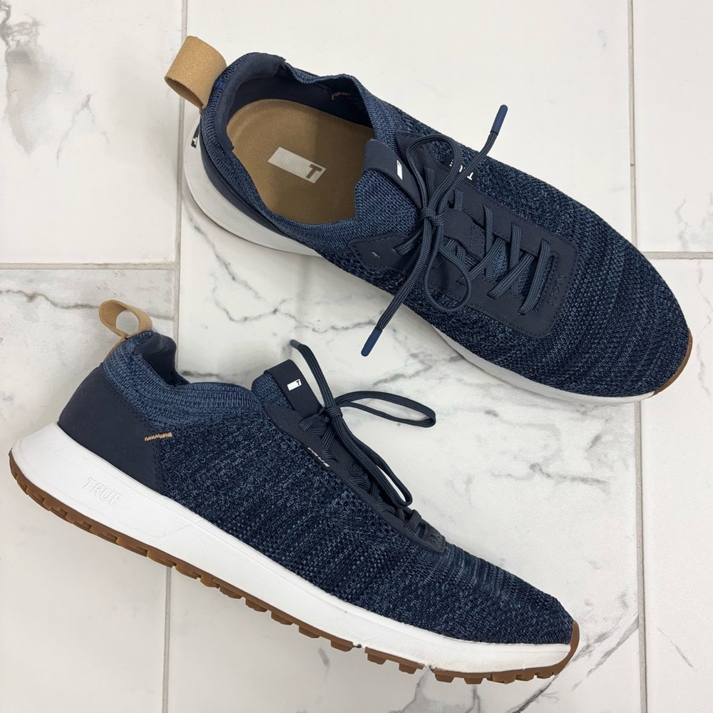 True Linkswear All Day Knit 3 Sneakers Men’s 14 Golf Shoes Navy Blue